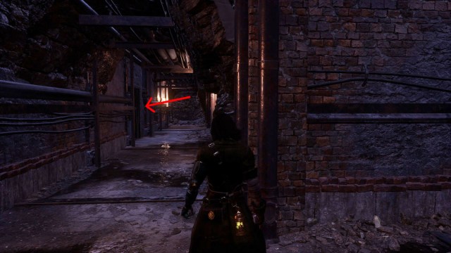 An arrow pointing to a Trinity Room in Venigni Works in Lies of P