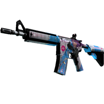 M4A4 Temukau in CS:GO.