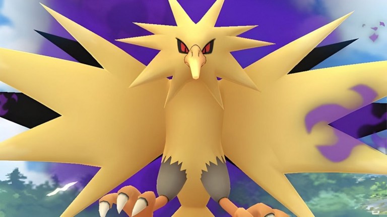 Shadow Zapdos from Pokémon GO