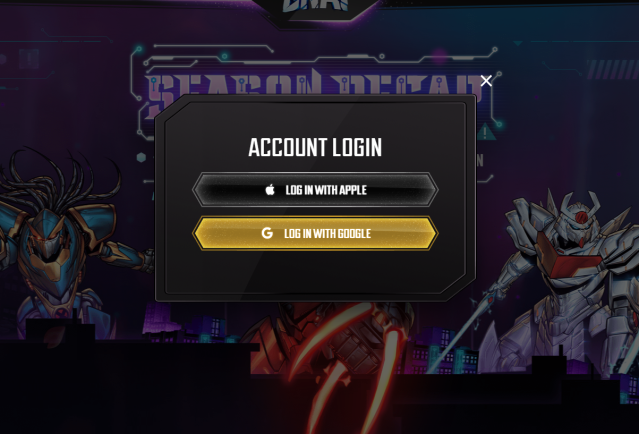 Marvel Snap season recap website login window