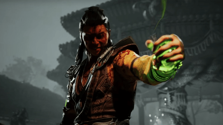 Shang Tsung performs a brutal experiment on his opponent in MK1.