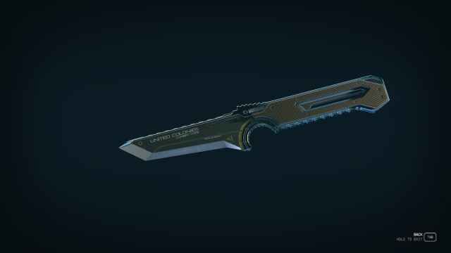 Combat Knife in Starfield