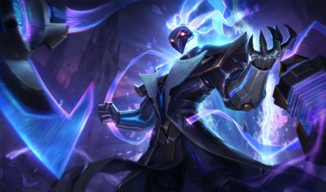 Pulsefire Thresh splash art