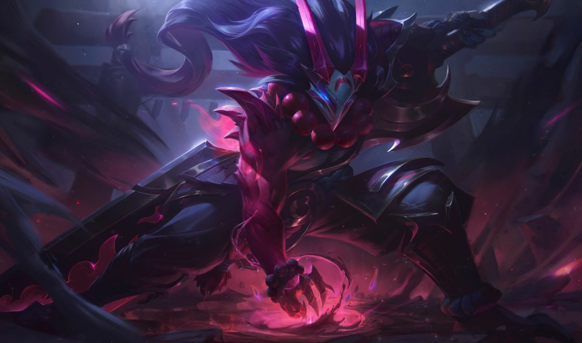 Bloodmoon Tryndamere splash art