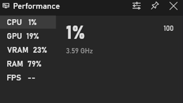 Microsoft FPS counter