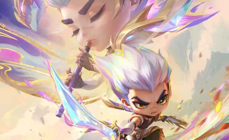 Image of Yasuo Chibi Dragonmancer Prestige Tactician TFT