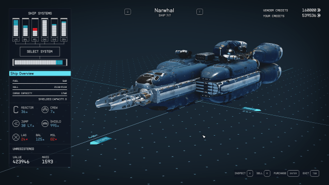 The Narwhal ship