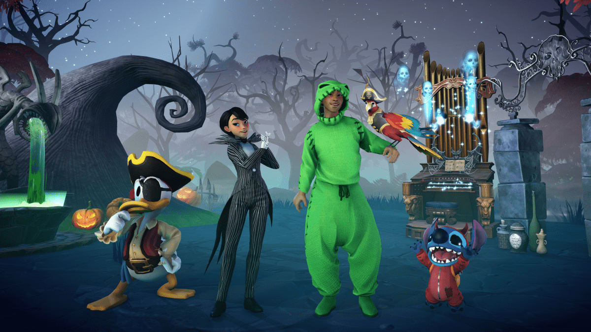 A collection of the items available in the Haunted Holiday Star Path on display.