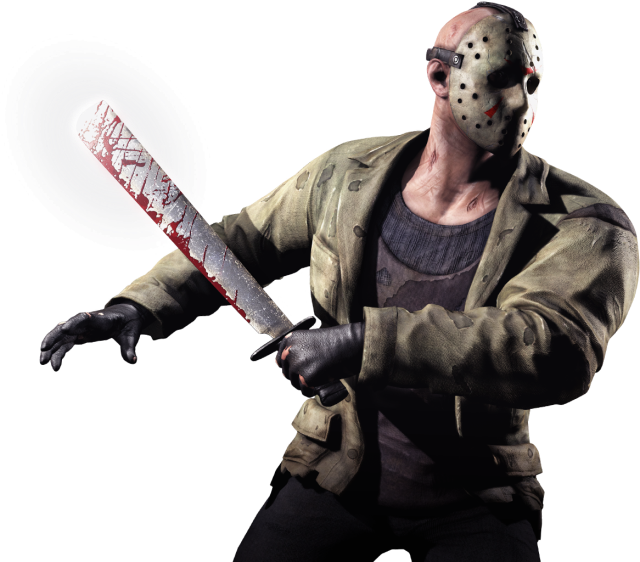 Mortal Kombat XL render of Jason Vorhees holding a machete.