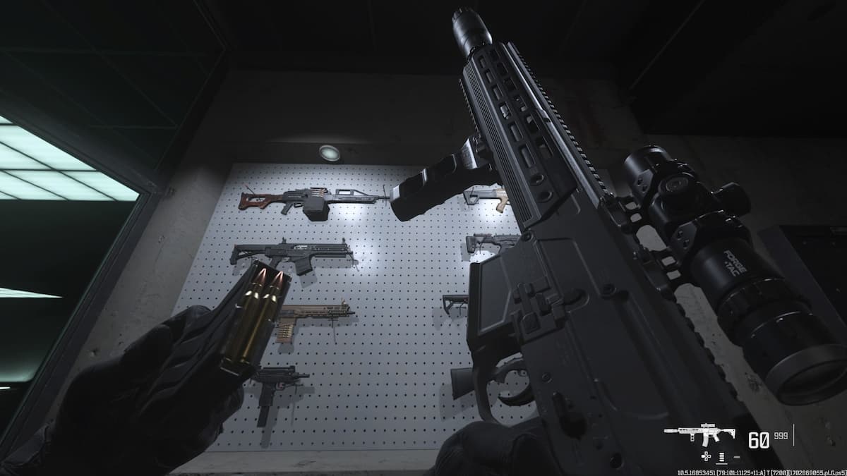 A screenshot of the M13B long range loadout in MW3 Warzone.