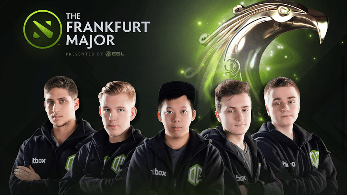 OG's Frankfurt Major 2015 team photo.