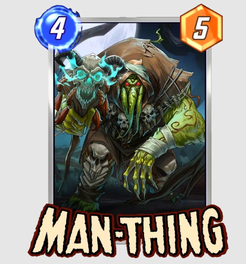 Man-Thing Marvel Snap card