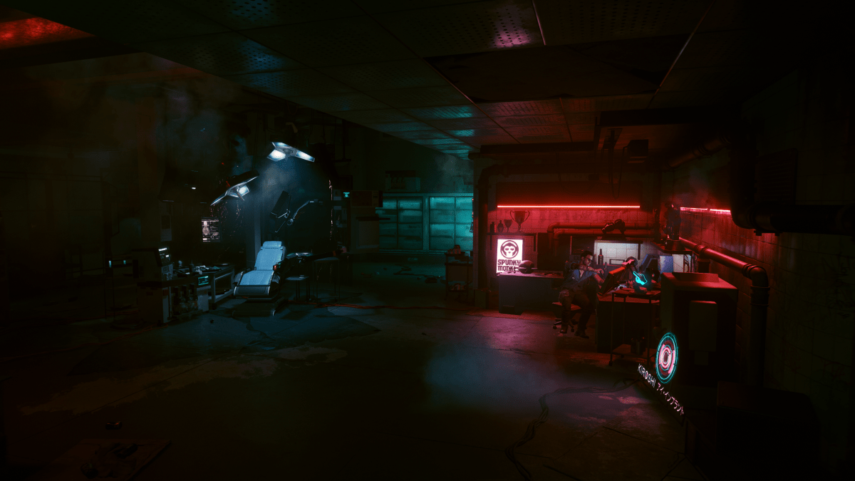 Viktor's Clinic in Cyberpunk 2077