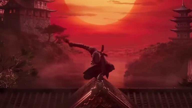 Teaser trailer still from the upcoming Assassin's Creed: Codename Red showing the feudal Japanese setting