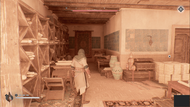 Gear Chest key location in Assassin's Creed Mirage.