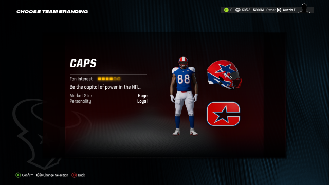 Cap Madden 24 Relocation uniform