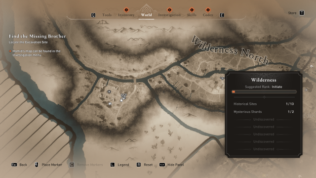 Image of the location of the Caravanserai in Assassin's Creed Mirage.