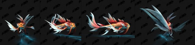 Druid aquatic form orange fish