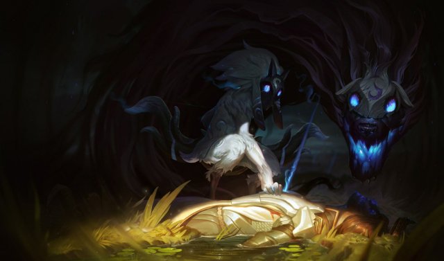 Kindred League of Legends key art