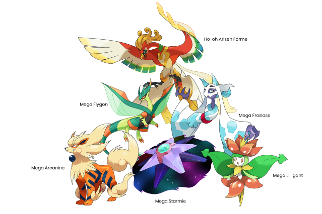 Pokemon PhoenixRising new Mega Pokemon