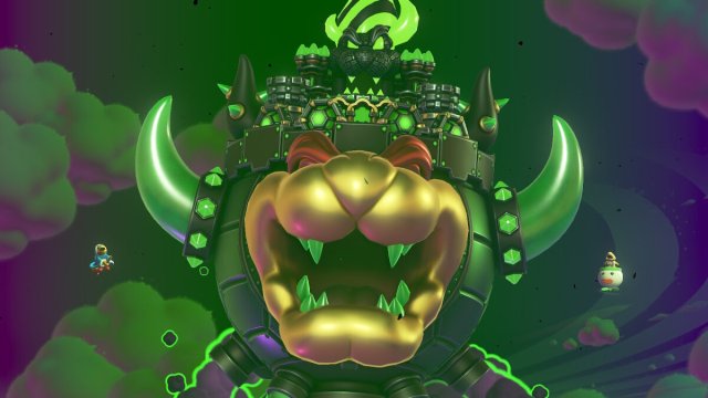 Wonder Bowser laughing in the Super Mario Bros. Wonder opening