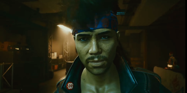 Young Kerry Eurodyne from Cyberpunk 2077