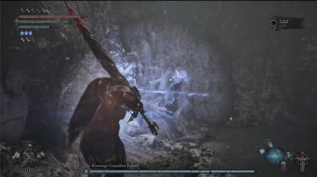 Kinrangr Guardian's parasite in Lords of the Fallen.