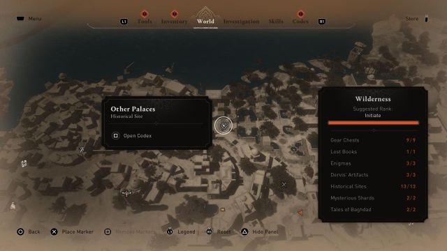 Wilderness historical site in assassin's creed mirage