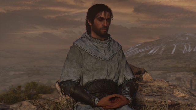 basim meditating in assassins' creed mirage