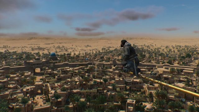 basim on viewpoint in assassin's creed mirage
