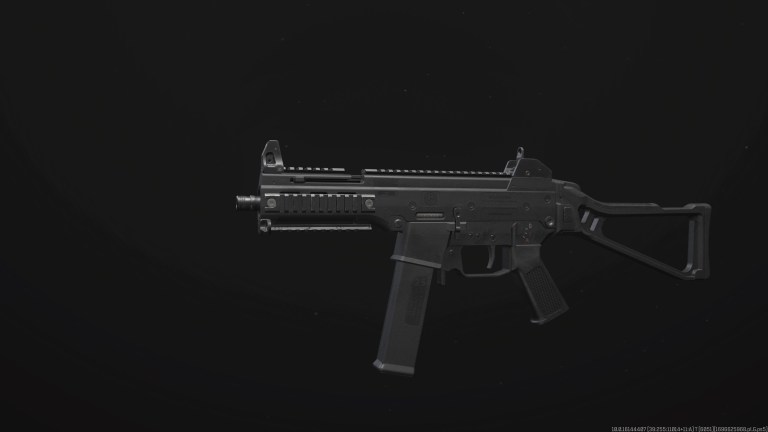 A screenshot of the Striker SMG in MW3.