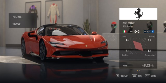 2020 Ferrari SF90 Stradale in Forza Motorsport