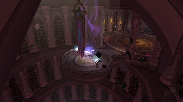 The Mage class hall in WoW Legion