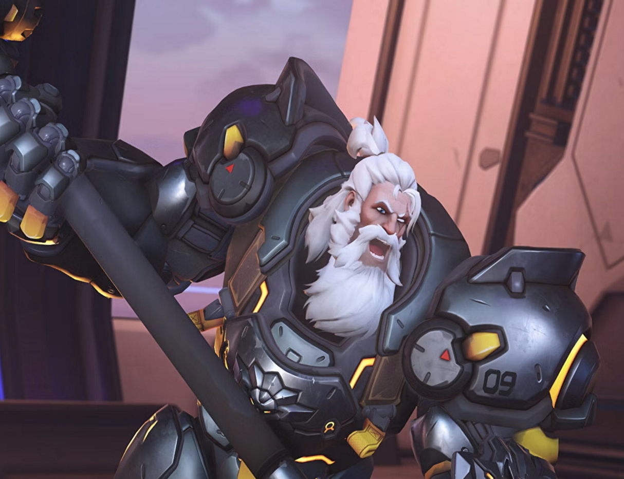 Reinhardt in Overwatch 2.