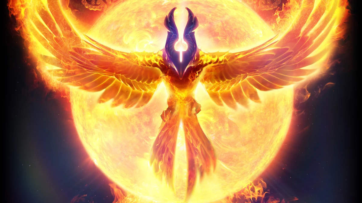 Phoenix rising from a supernova in Dota 2