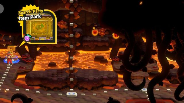 Item park level location in super mario wonder
