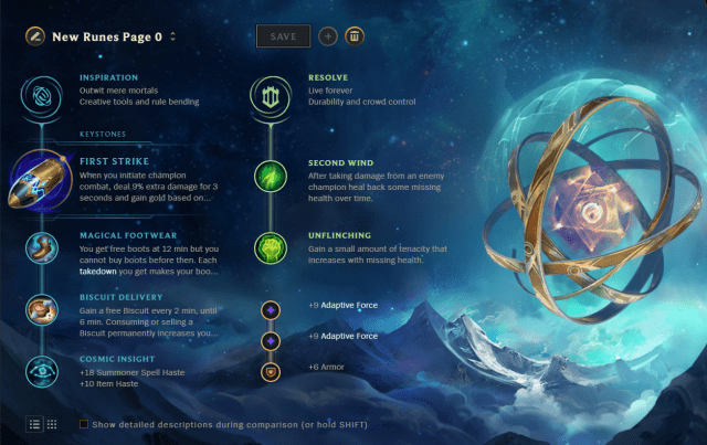 Sylas rune setup