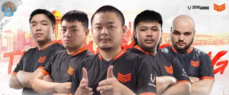 Team SMG 2023 Dota 2 roster.