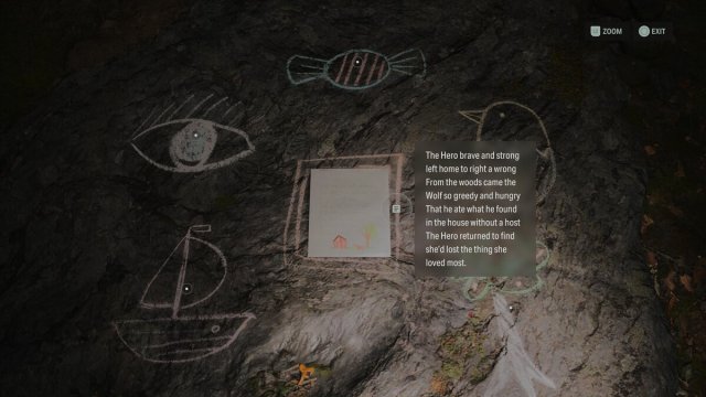 Alan Wake 2: Wolf Nursery Rhyme in Cauldron Lake