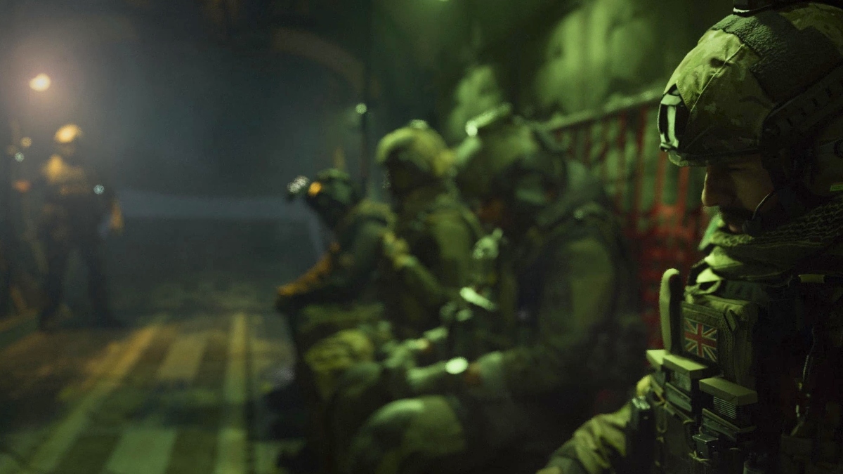 MW3: Captain Price inside plane