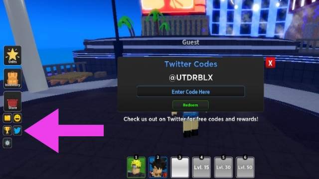 How to redeem codes in Ultimate Tower Defense