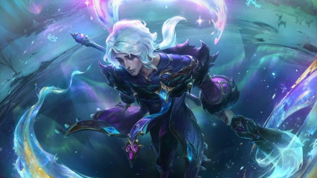 Winterblessed Hwei in League of Legends.