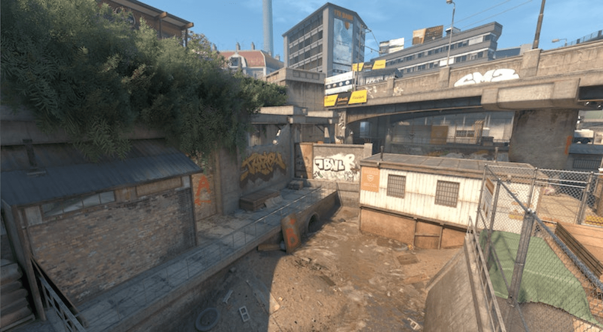 Overpass CS2 Short Water B site