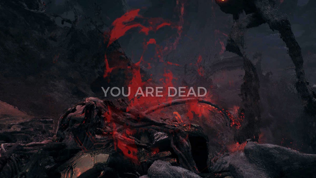 The Remnant 2 death screen