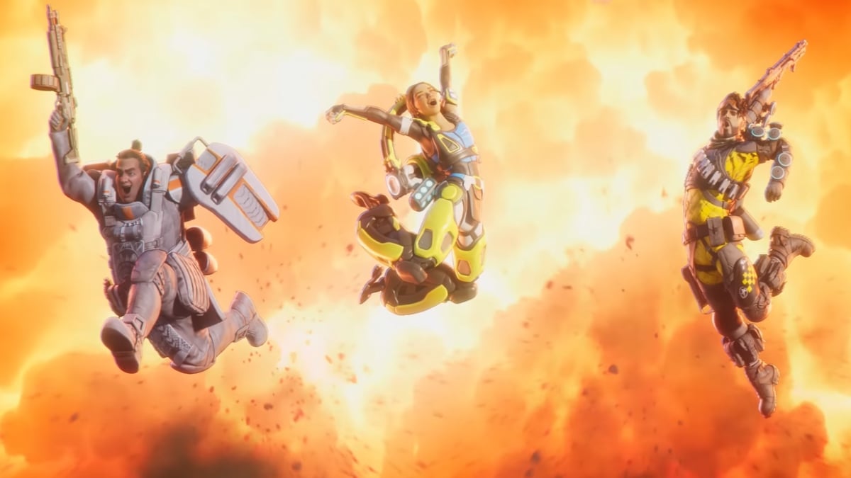 Gibraltar, Conduit, and Mirage in Ignite Launch Trailer for Apex Legends season 19