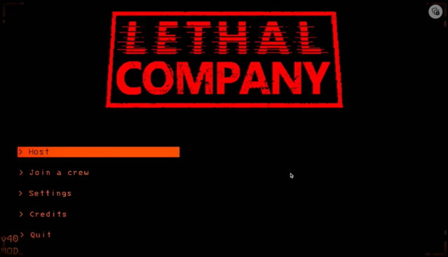 Modded version of Lethal Company