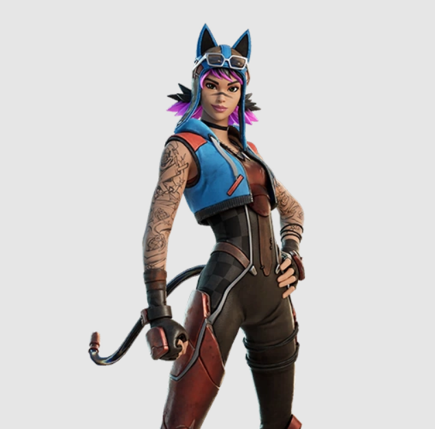 The Fortnite skin Renegade Lynx.