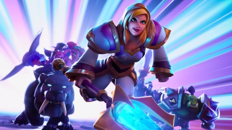 An image of a character from Warcraft Rumble