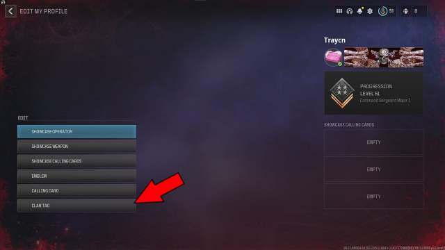 How to change your clan tag in MW3