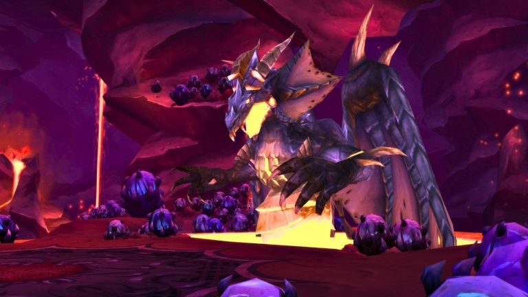 A raid boss in WoW Classic